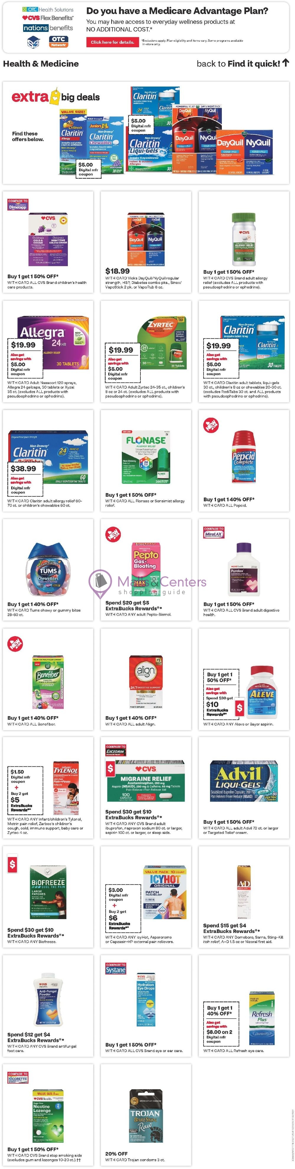 Weekly ad for CVS Pharmacy valid: 08/09/2026 - 08/16/2026, page 7