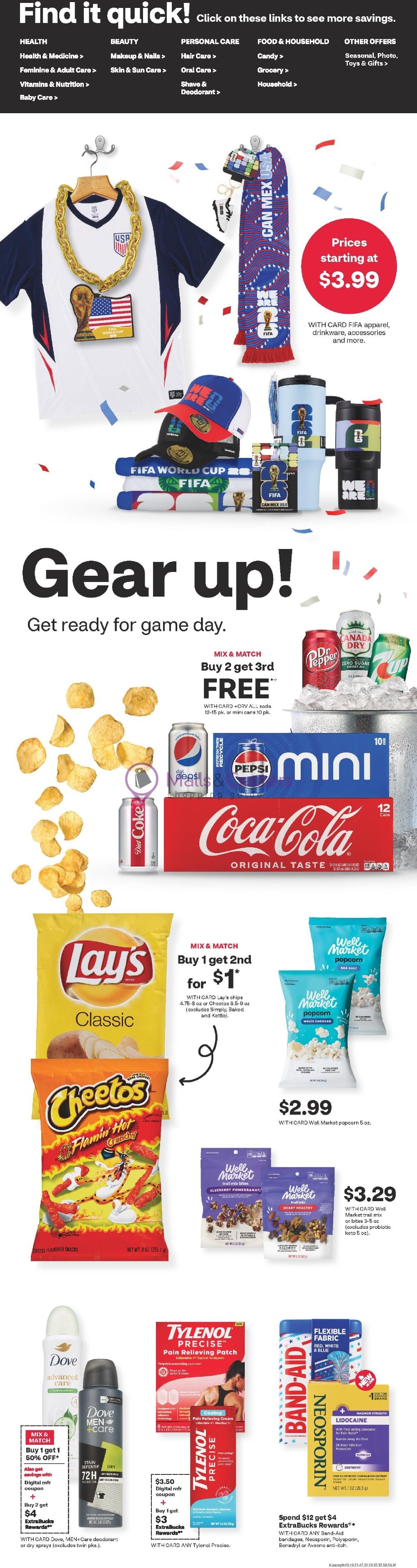 Weekly ad for CVS Pharmacy valid: 07/12/2026 - 07/18/2026, page 3