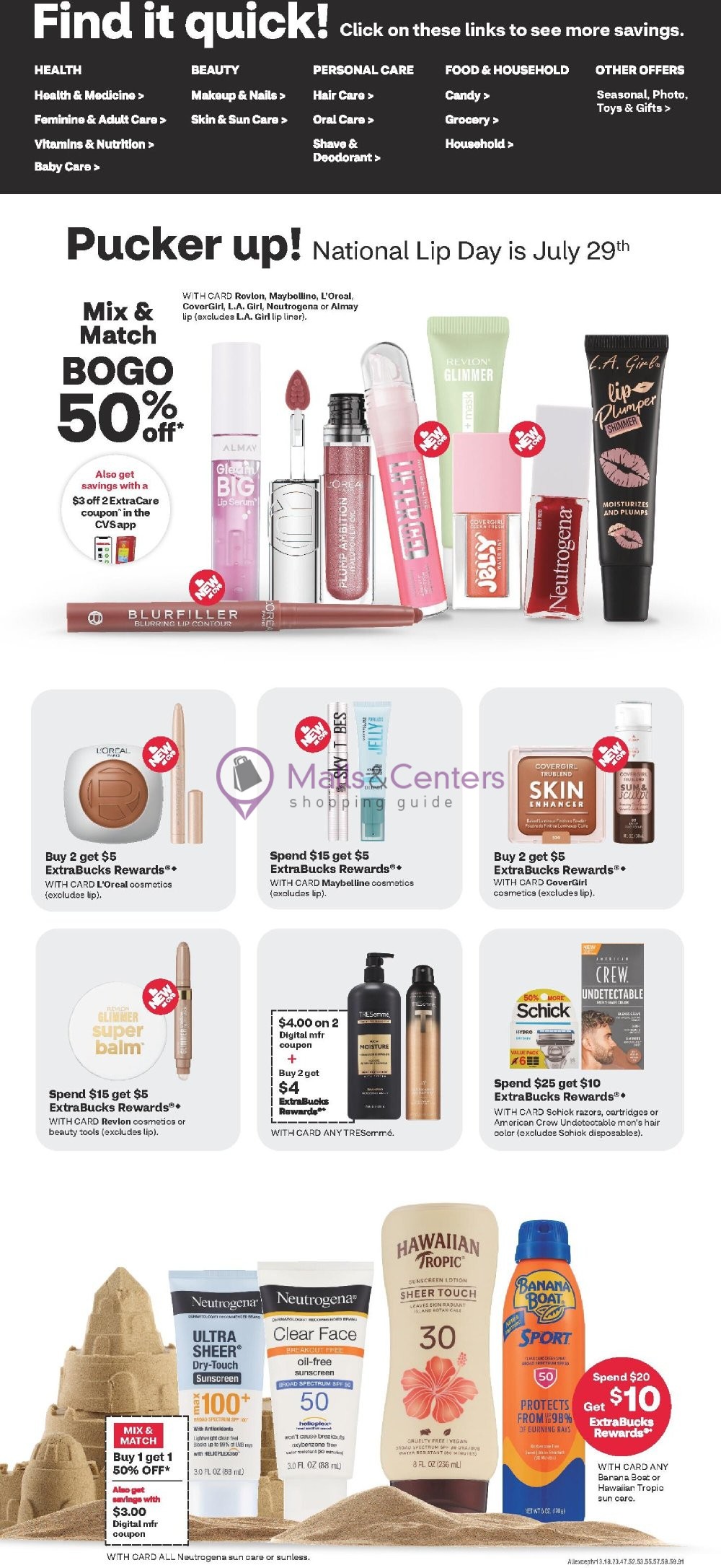 Weekly ad for CVS Pharmacy valid: 07/19/2026 - 07/26/2026, page 3