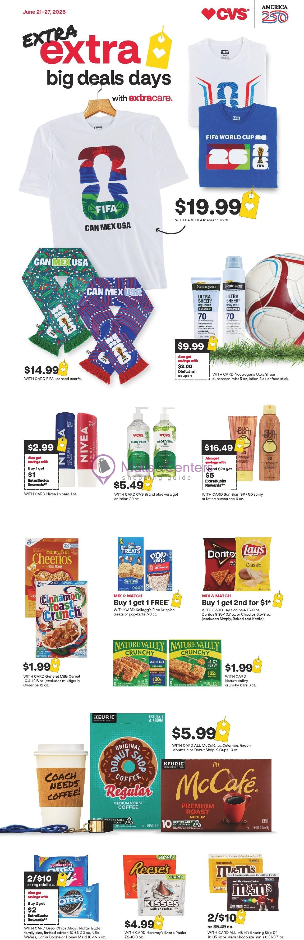 Weekly ad for CVS Pharmacy valid: 06/21/2026 - 06/28/2026, page 1