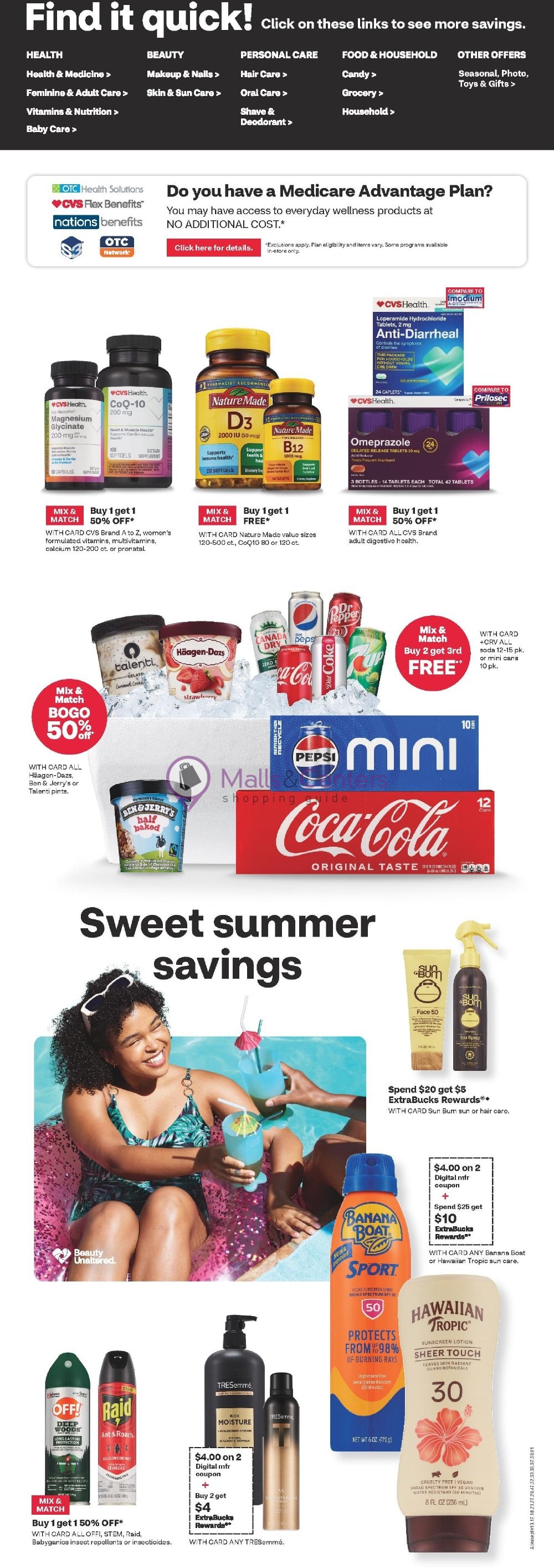 Weekly ad for CVS Pharmacy valid: 06/28/2026 - 07/05/2026, page 4
