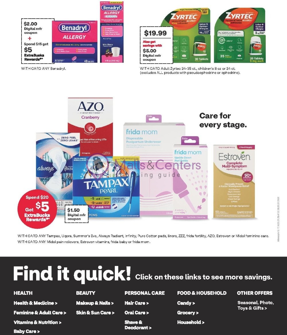 Weekly ad for CVS Pharmacy valid: 05/10/2026 - 05/16/2026, page 17