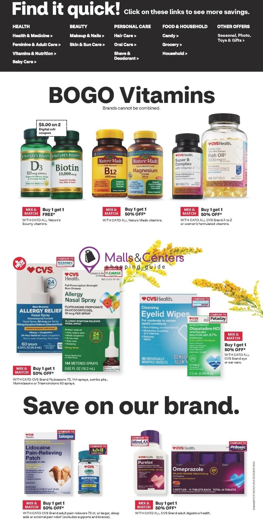 Weekly ad for CVS Pharmacy valid: 05/10/2026 - 05/17/2026, page 4