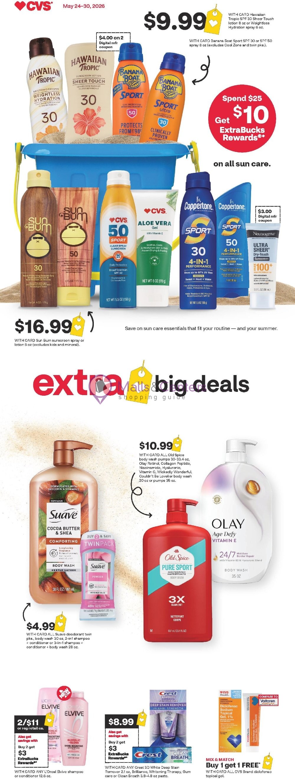 Weekly ad for CVS Pharmacy valid: 05/24/2026 - 05/30/2026, page 1