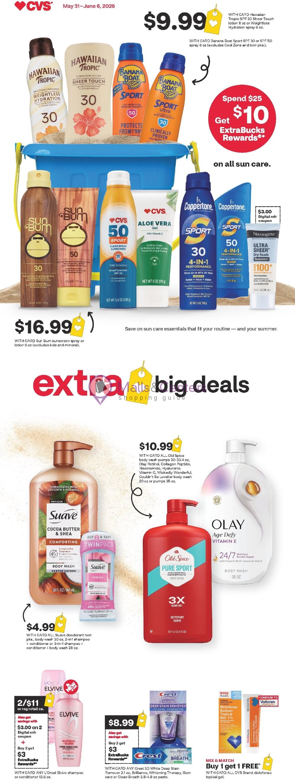 Weekly ad for CVS Pharmacy valid: 05/31/2026 - 06/06/2026, page 1
