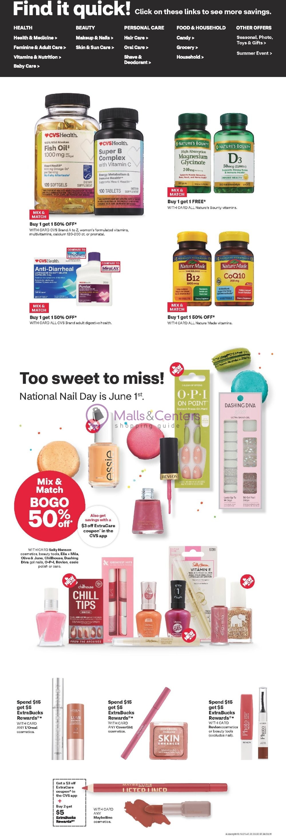 Weekly ad for CVS Pharmacy valid: 05/31/2026 - 06/06/2026, page 4