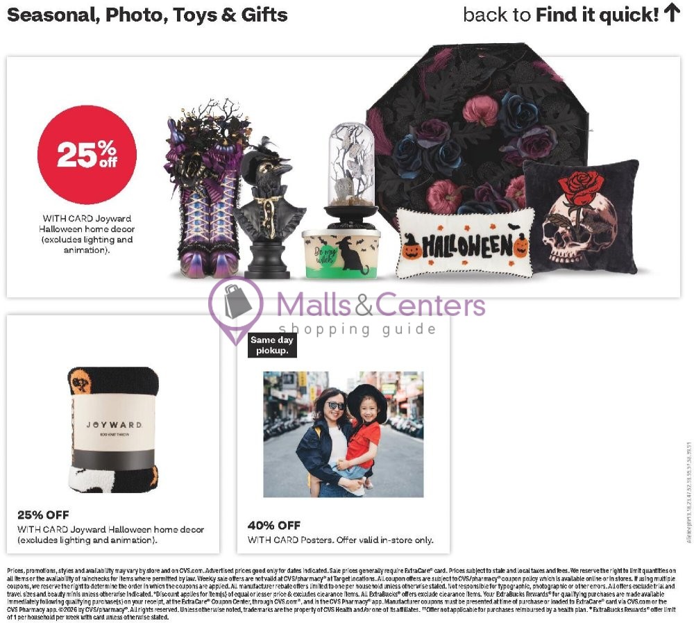 Weekly ad for CVS Pharmacy valid: 09/20/2026 - 09/26/2026, page 19