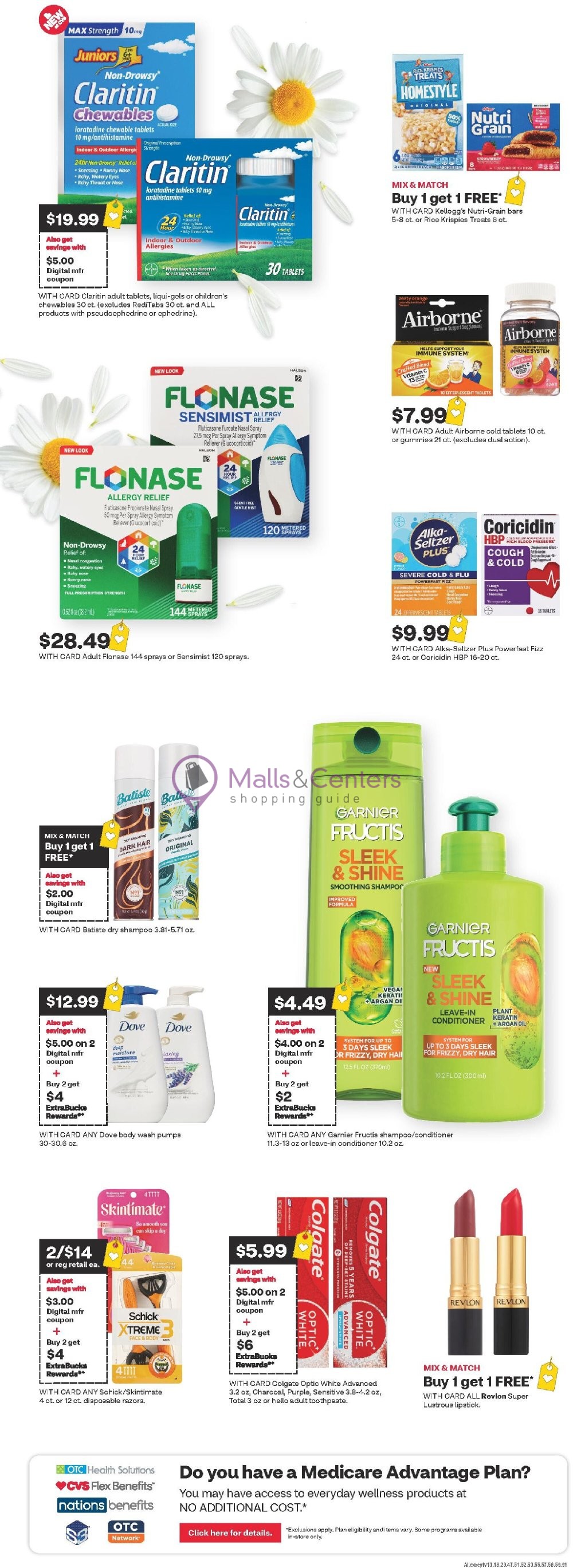 Weekly ad for CVS Pharmacy valid: 09/20/2026 - 09/27/2026, page 2