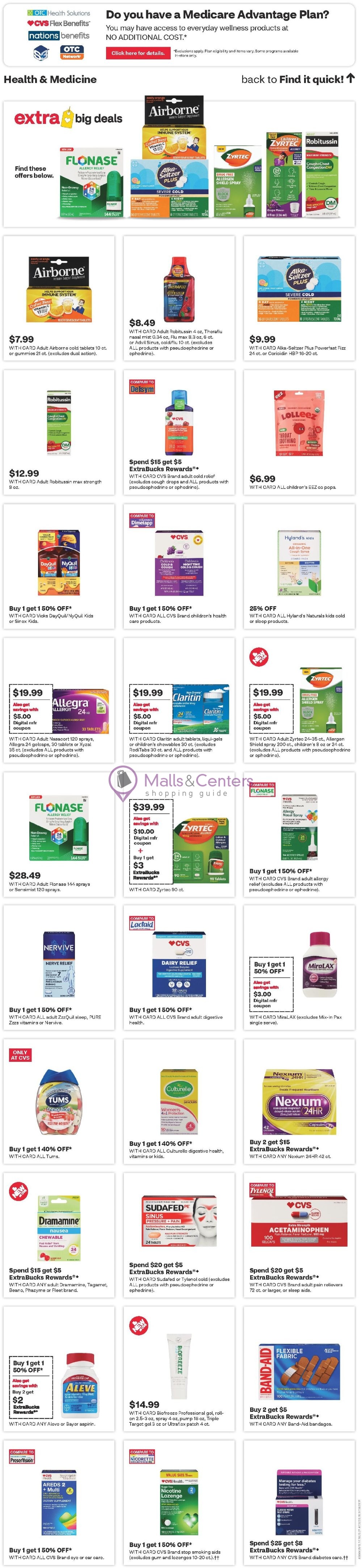 Weekly ad for CVS Pharmacy valid: 09/20/2026 - 09/27/2026, page 7