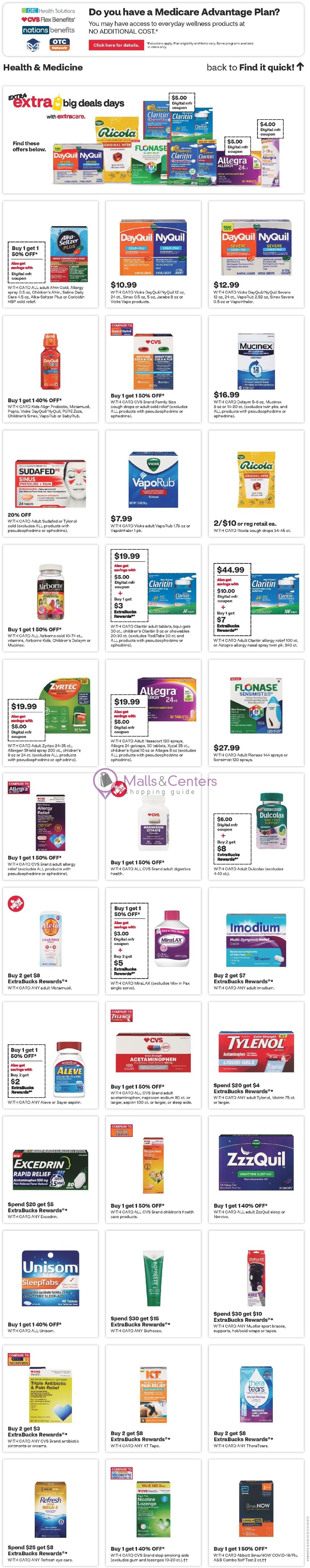 Weekly ad for CVS Pharmacy valid: 09/27/2026 - 10/03/2026, page 8