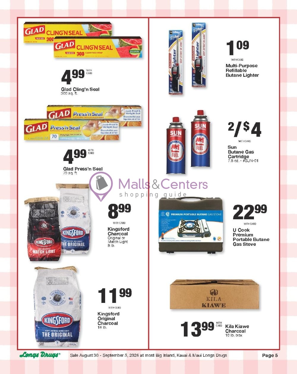 Weekly ad for CVS Pharmacy valid: 08/30/2026 - 09/06/2026, page 5