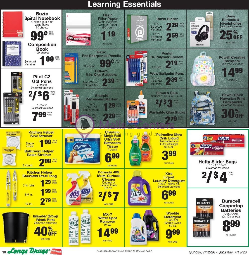 Weekly ad for CVS Pharmacy valid: 07/12/2026 - 07/19/2026, page 9