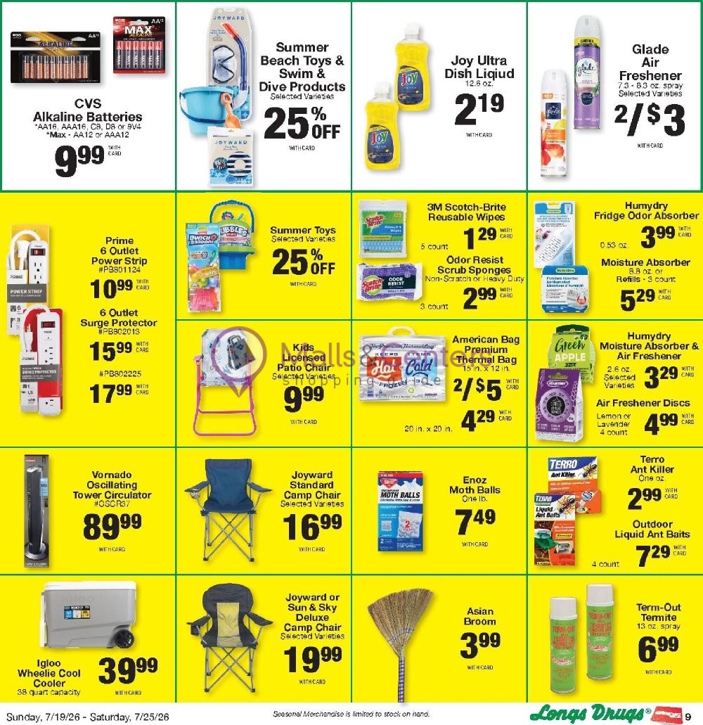 Weekly ad for CVS Pharmacy valid: 07/19/2026 - 07/26/2026, page 8
