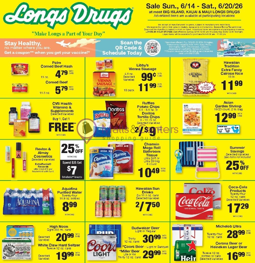 Weekly ad for CVS Pharmacy valid: 06/14/2026 - 06/21/2026, page 1