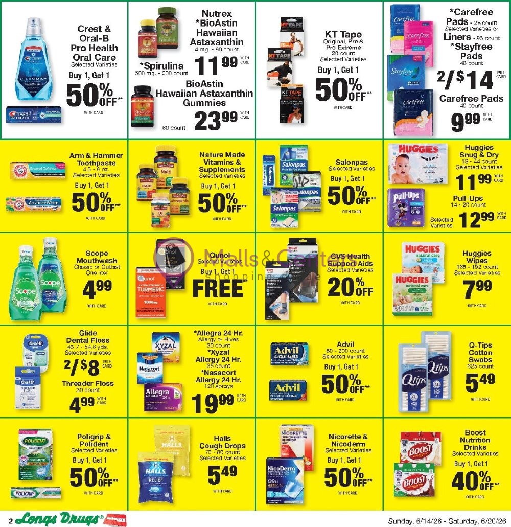 Weekly ad for CVS Pharmacy valid: 06/14/2026 - 06/21/2026, page 2