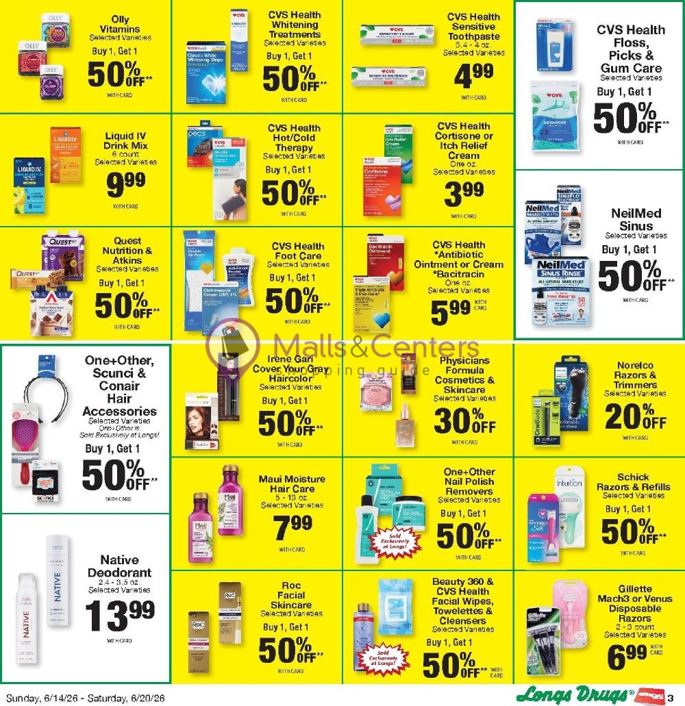 Weekly ad for CVS Pharmacy valid: 06/14/2026 - 06/21/2026, page 3