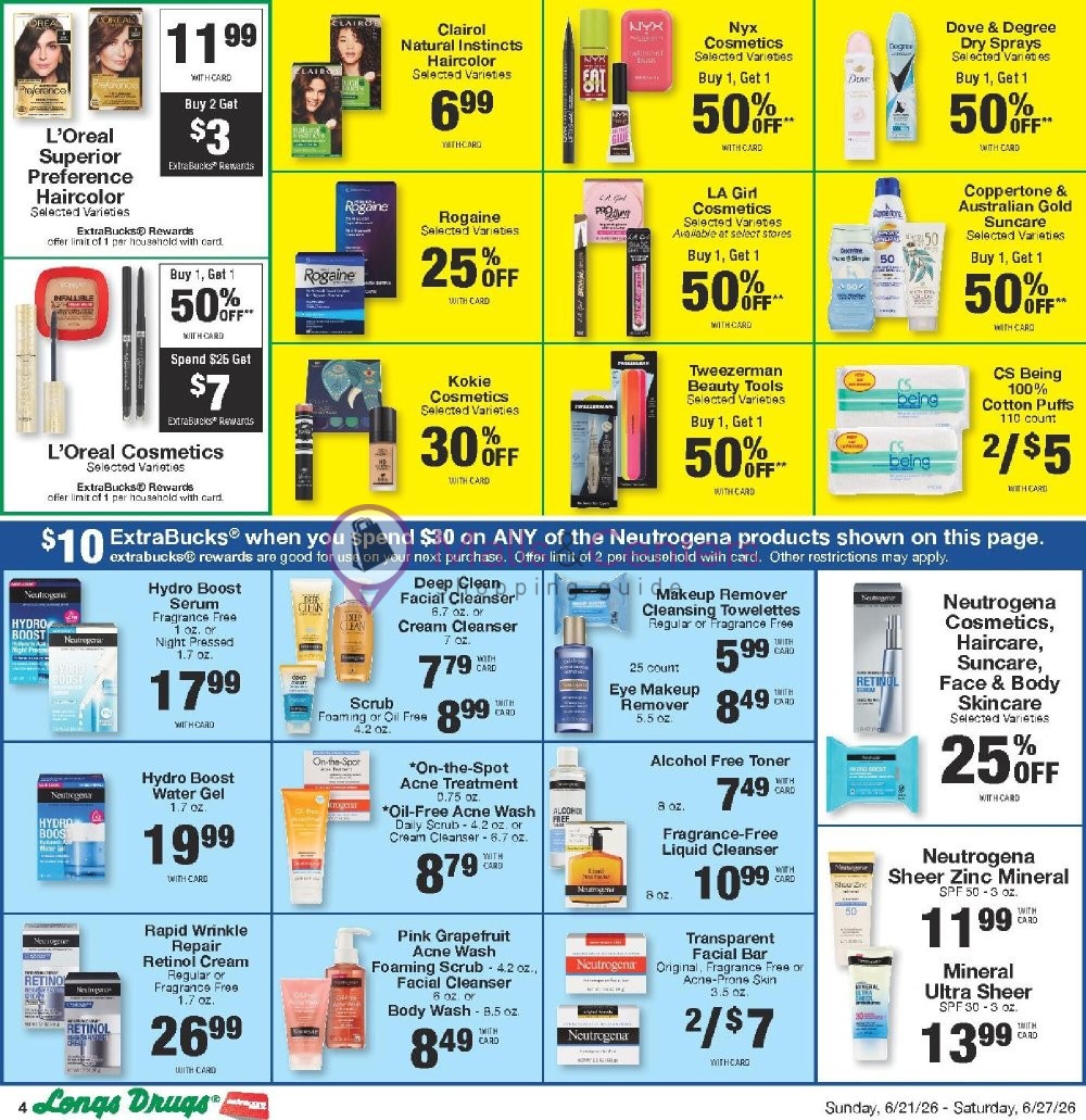 Weekly ad for CVS Pharmacy valid: 06/21/2026 - 06/28/2026, page 4