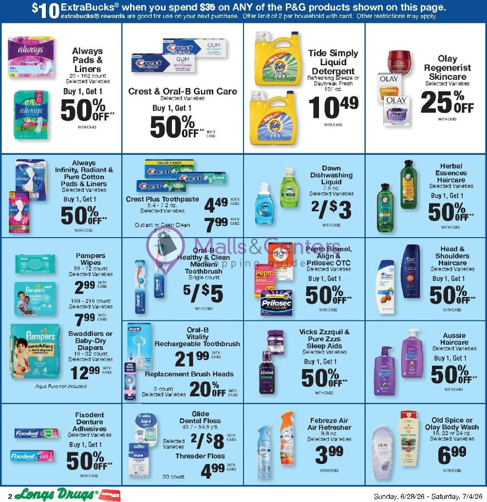 Weekly ad for CVS Pharmacy valid: 06/28/2026 - 07/05/2026, page 2