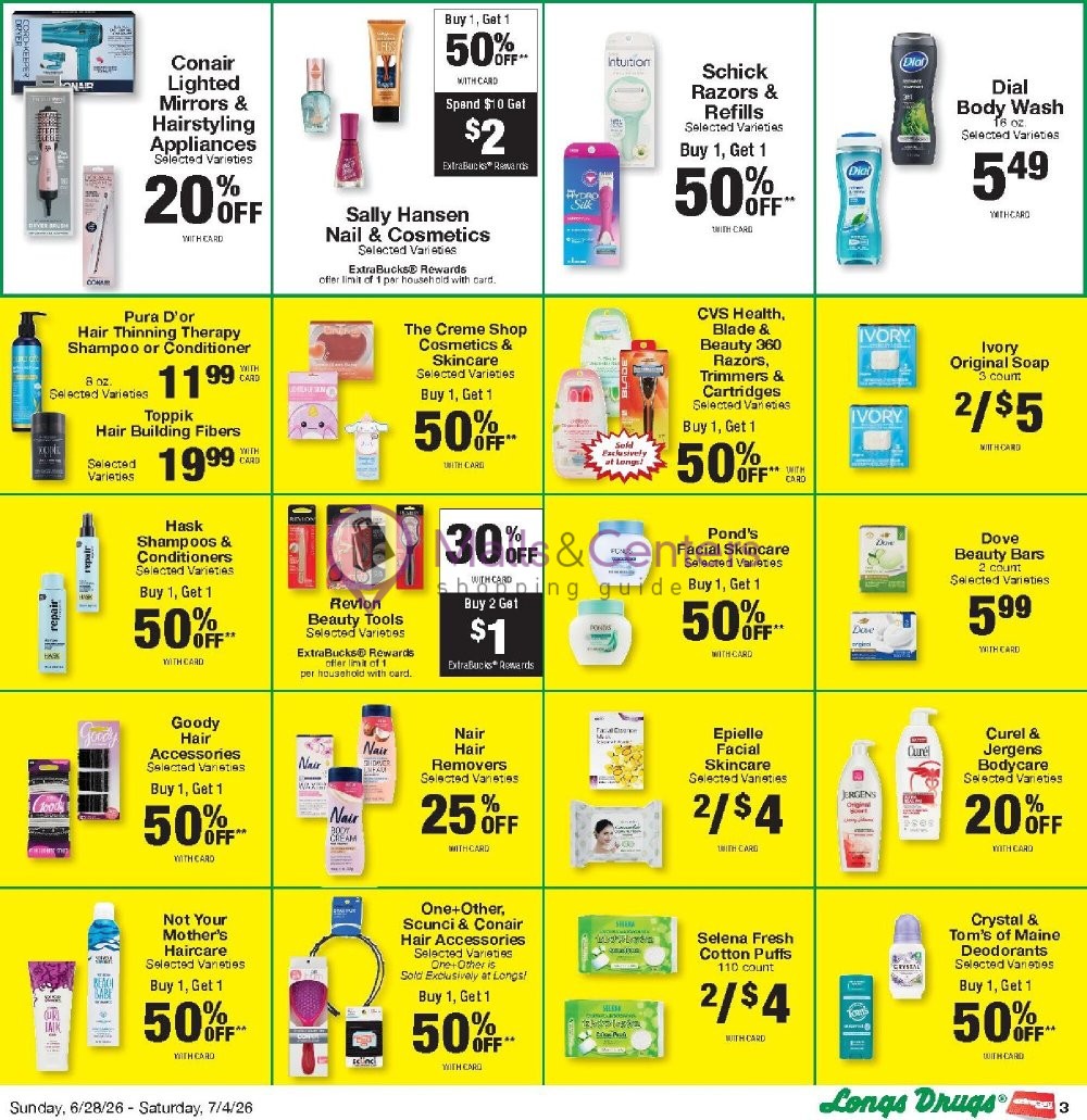 Weekly ad for CVS Pharmacy valid: 06/28/2026 - 07/05/2026, page 3