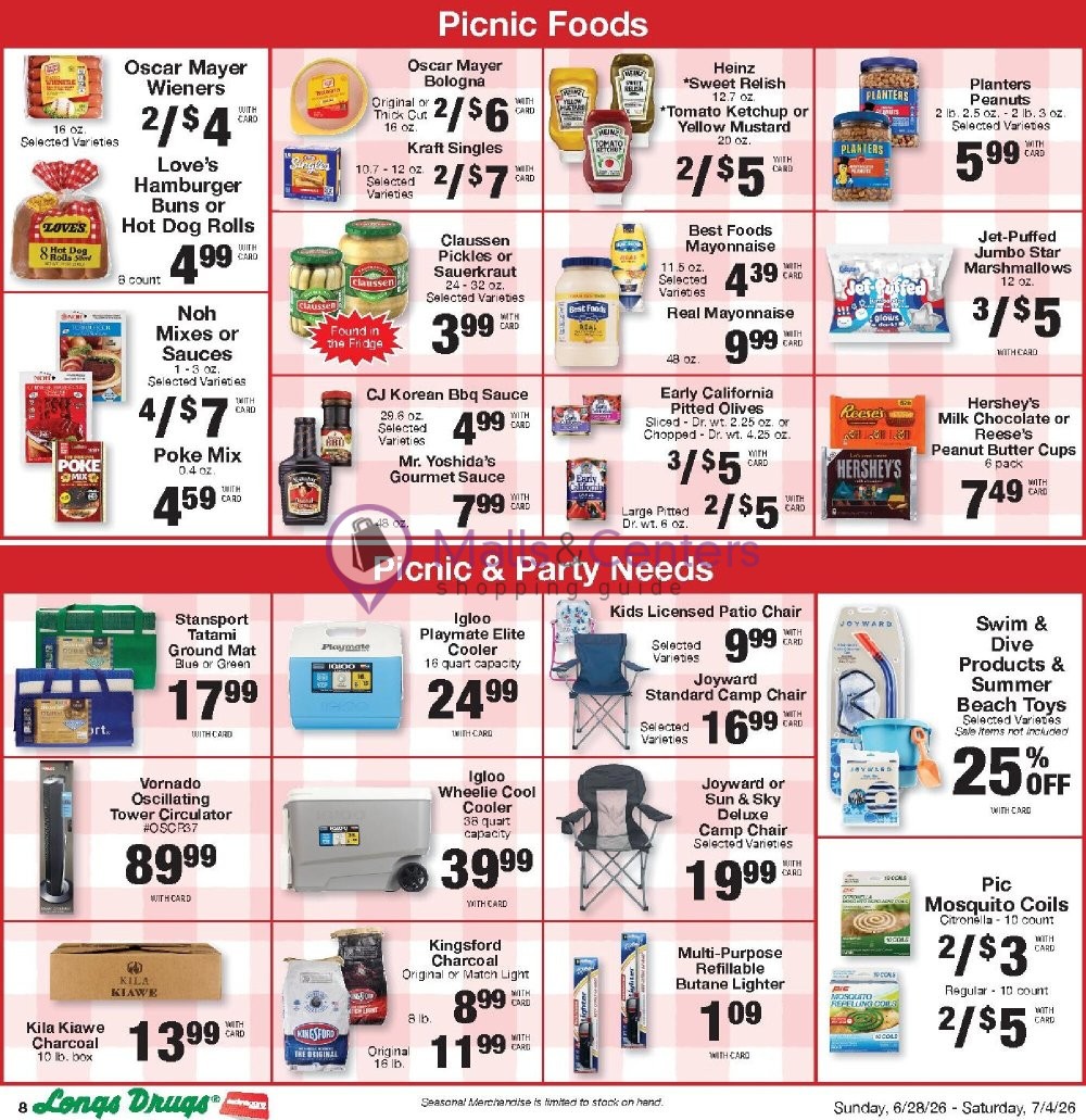 Weekly ad for CVS Pharmacy valid: 06/28/2026 - 07/05/2026, page 7