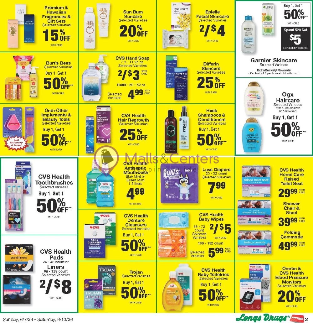 Weekly ad for CVS Pharmacy valid: 06/07/2026 - 06/14/2026, page 3