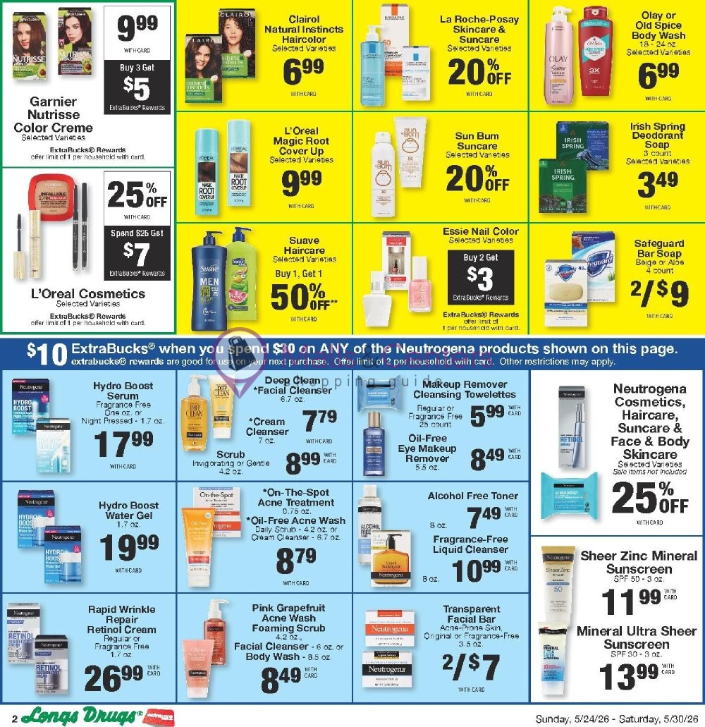 Weekly ad for CVS Pharmacy valid: 05/24/2026 - 05/31/2026, page 2