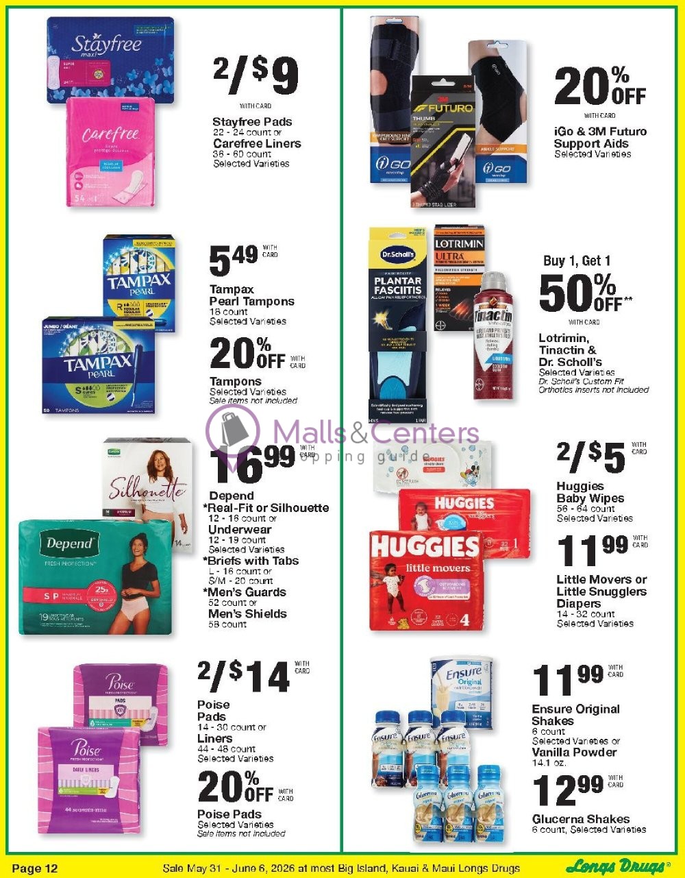 Weekly ad for CVS Pharmacy valid: 05/31/2026 - 06/07/2026, page 12