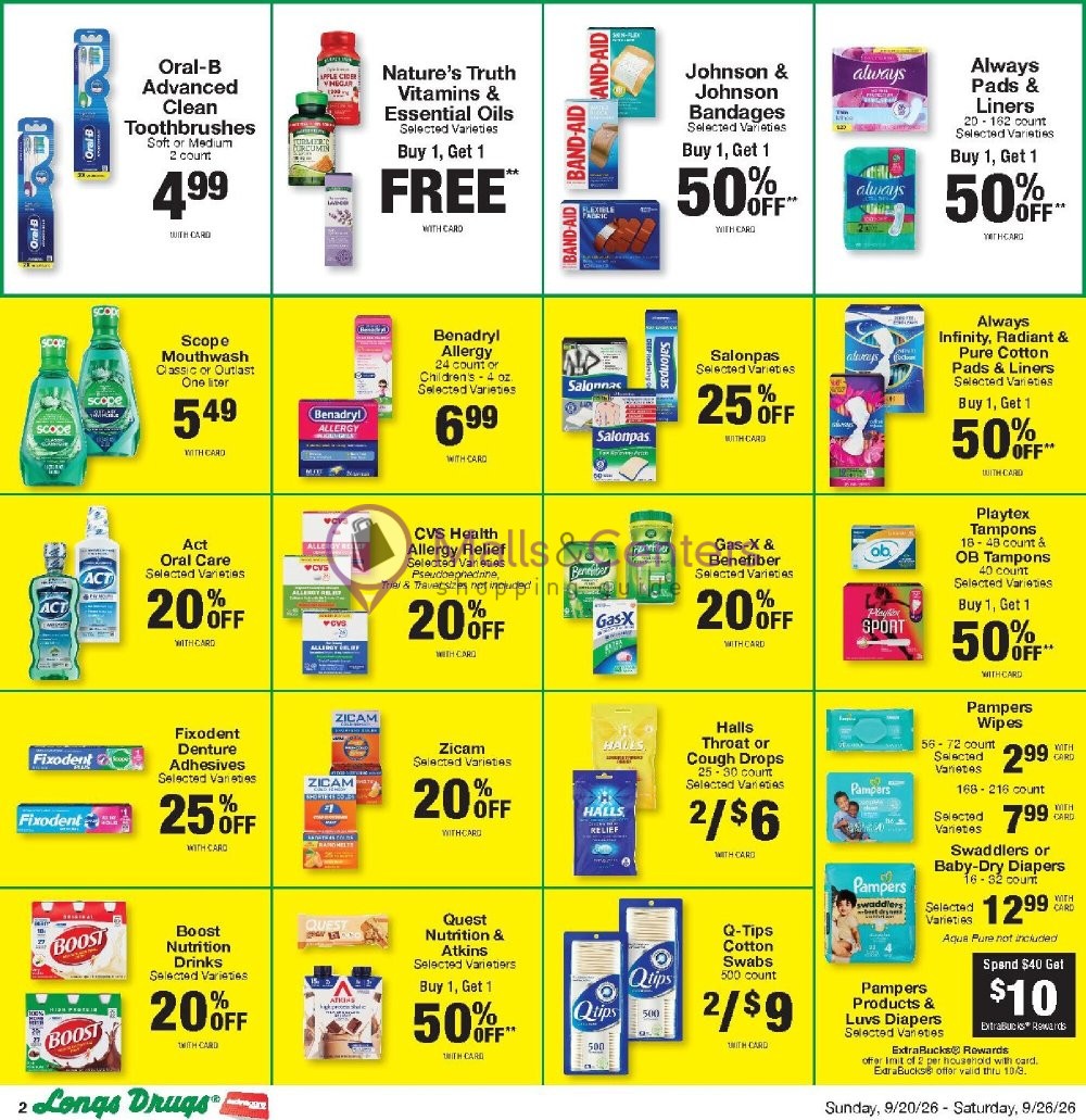 Weekly ad for CVS Pharmacy valid: 09/20/2026 - 09/27/2026, page 2