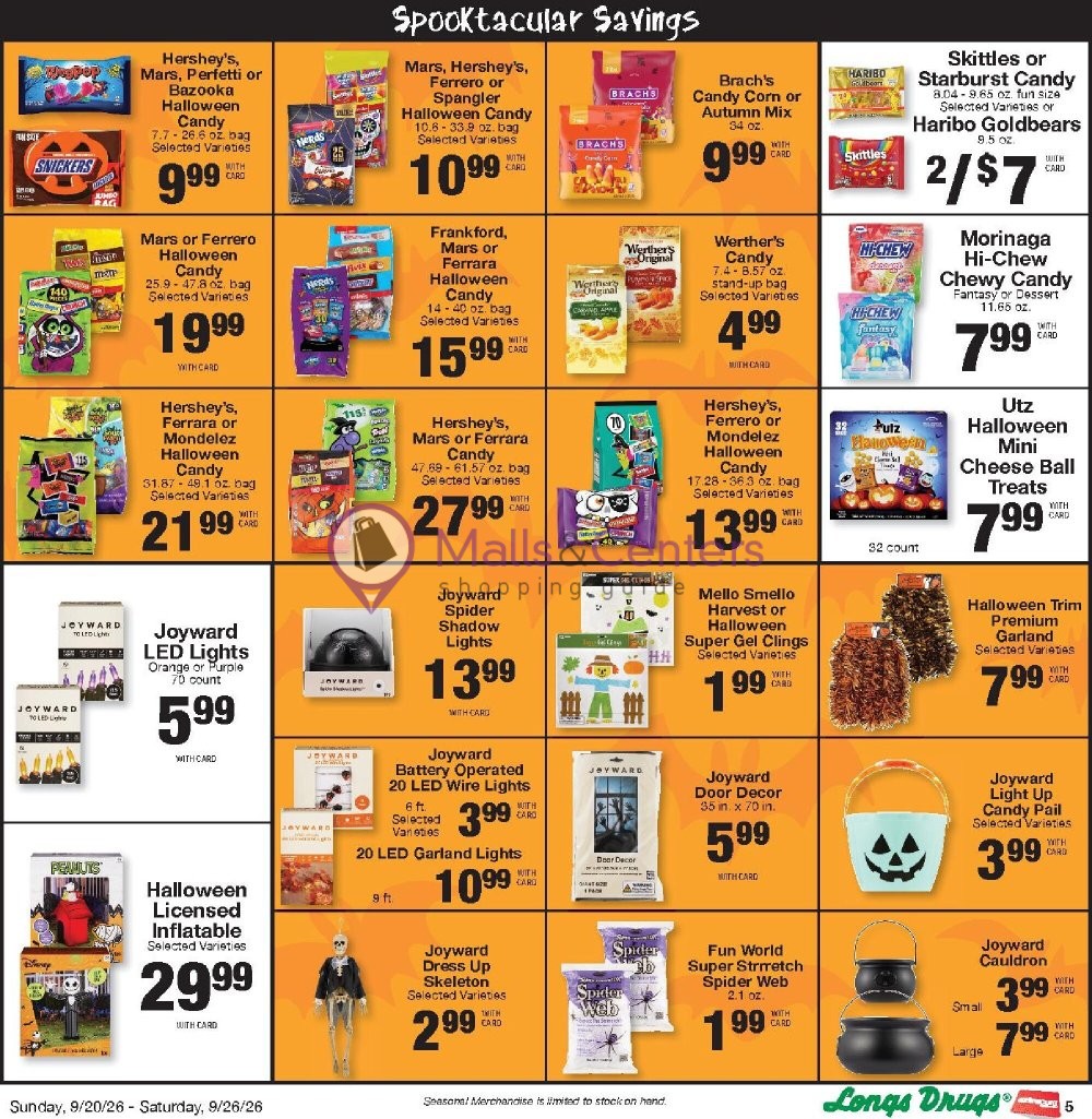 Weekly ad for CVS Pharmacy valid: 09/20/2026 - 09/27/2026, page 5