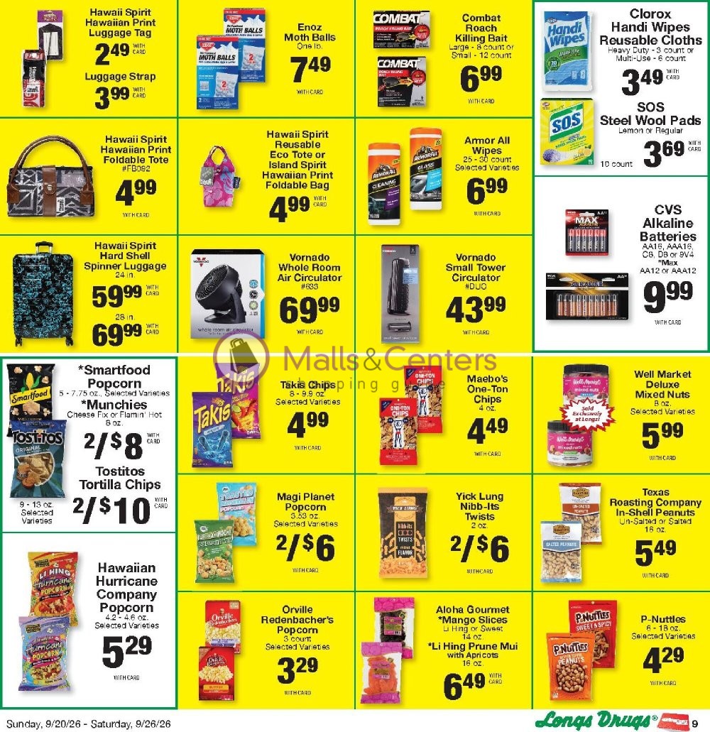 Weekly ad for CVS Pharmacy valid: 09/20/2026 - 09/27/2026, page 8