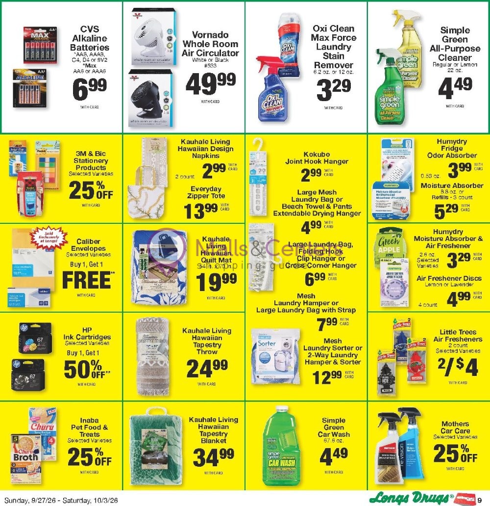 Weekly ad for CVS Pharmacy valid: 09/27/2026 - 10/04/2026, page 8
