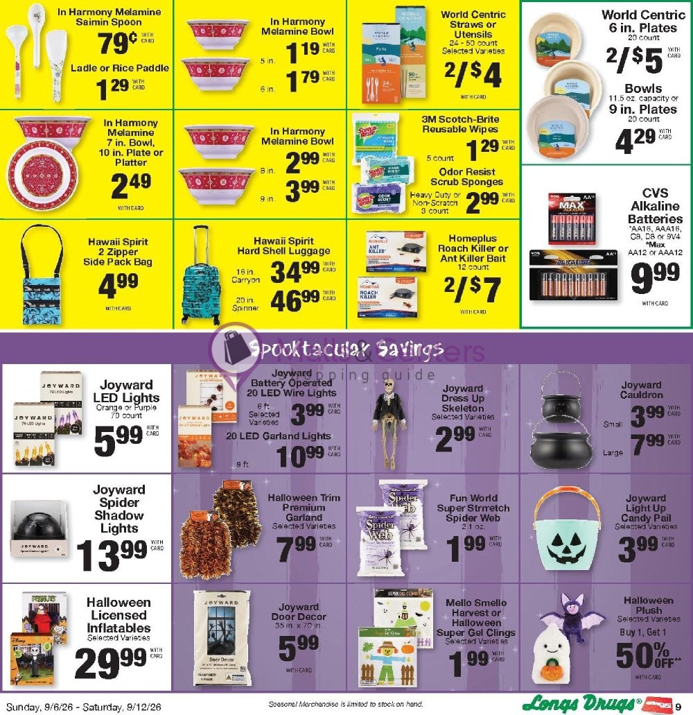 Weekly ad for CVS Pharmacy valid: 09/06/2026 - 09/13/2026, page 8