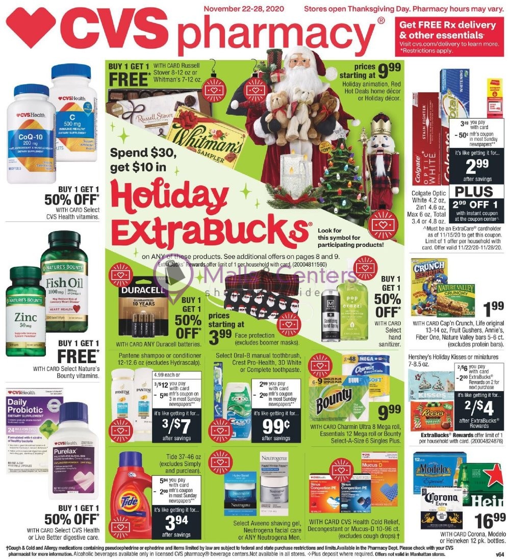 CVS Pharmacy Weekly Ad - sales & flyers specials - MallsCenters