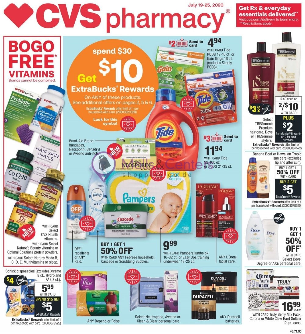 CVS Pharmacy Weekly Ad - sales & flyers specials - MallsCenters