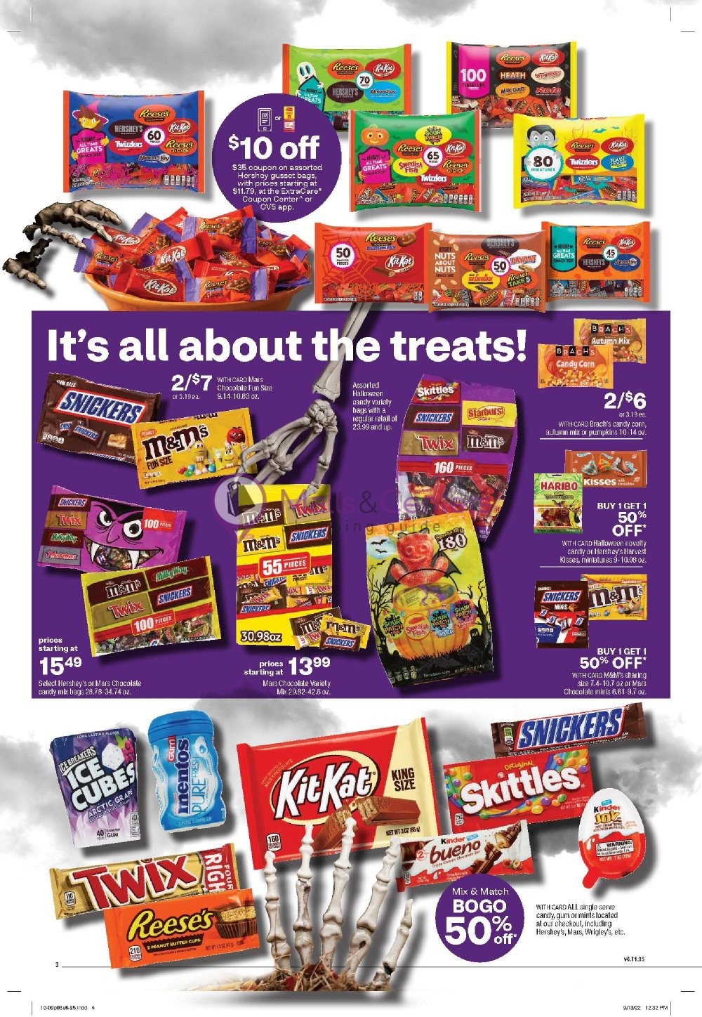 CVS Pharmacy Weekly ad valid from 10/09/2022 to 10/15/2022 - MallsCenters