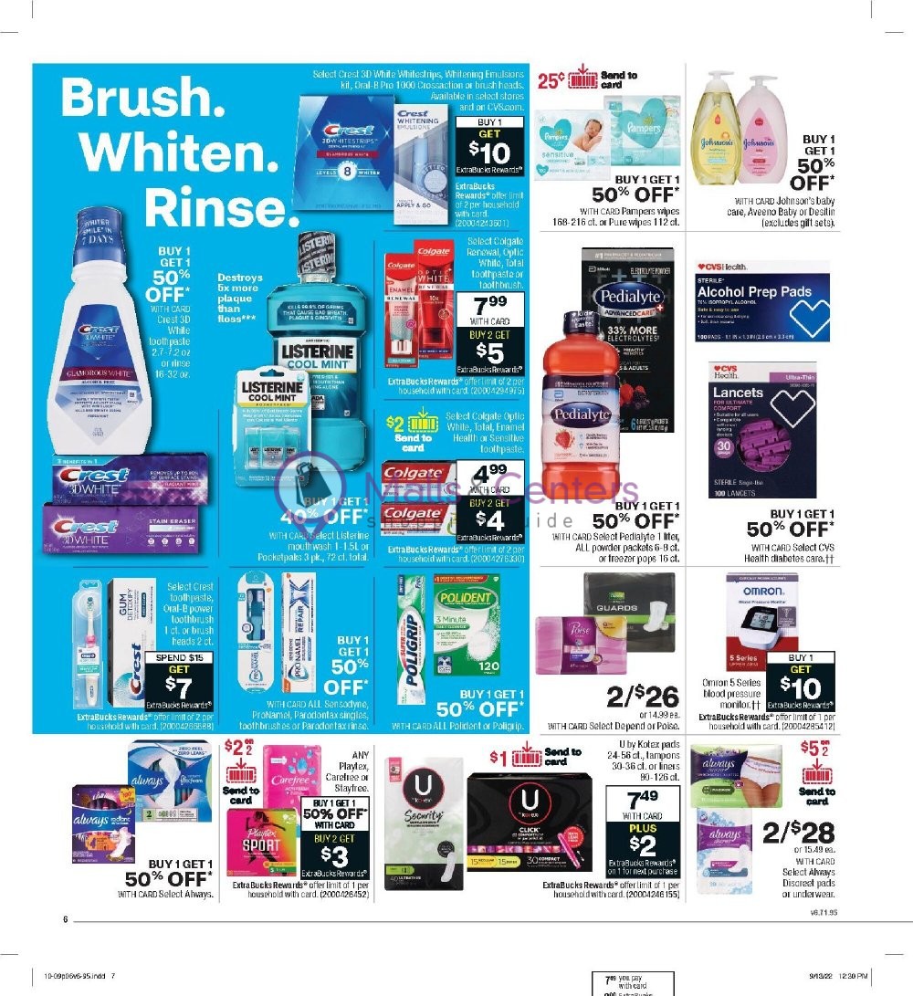 CVS Pharmacy Weekly ad valid from 10/09/2022 to 10/15/2022 - MallsCenters