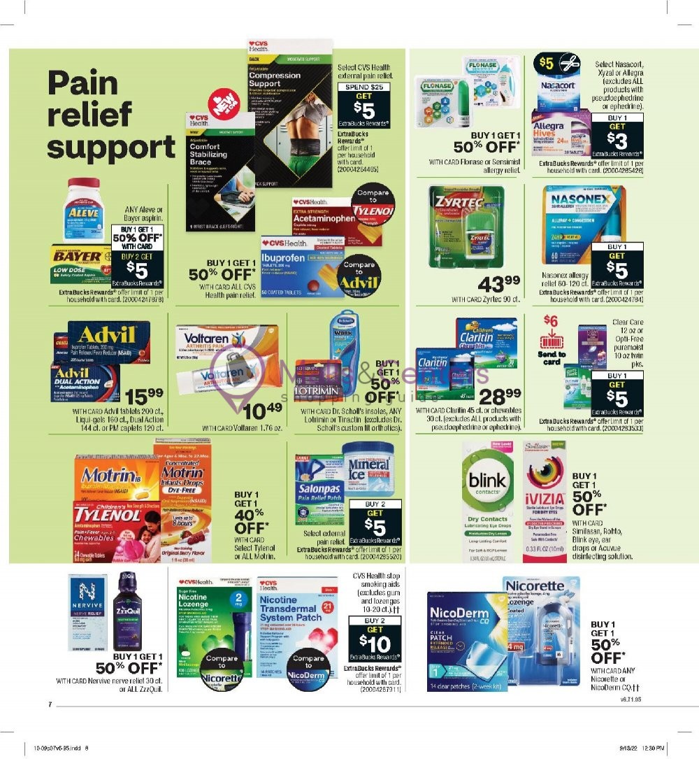 CVS Pharmacy Weekly ad valid from 10/09/2022 to 10/15/2022 - MallsCenters