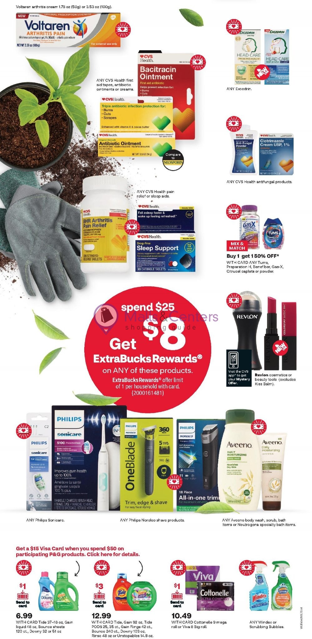 CVS Pharmacy Weekly ad valid from 04/16/2023 to 04/22/2023 - MallsCenters