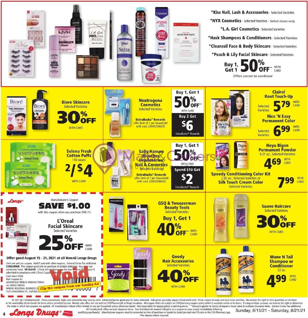 CVS Pharmacy Weekly Ad - sales & flyers specials - MallsCenters