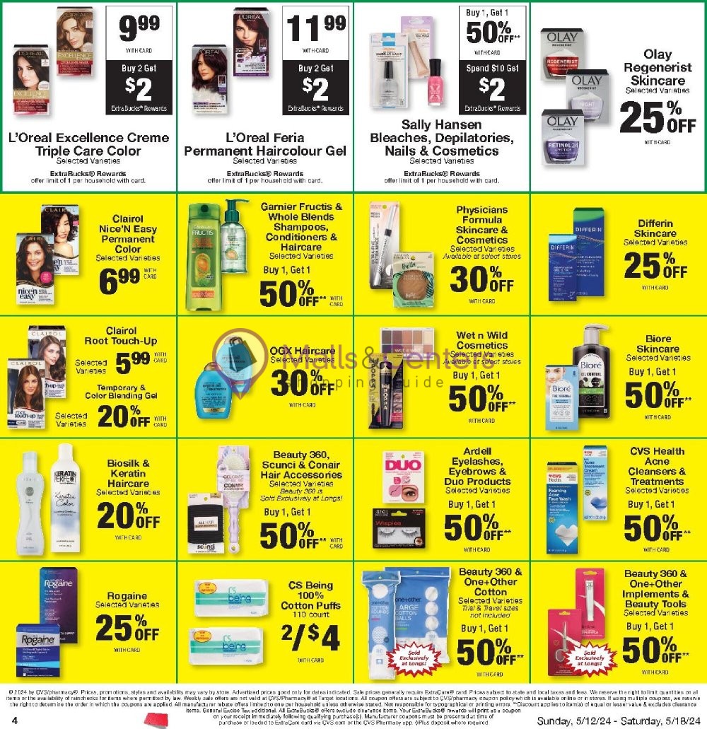 CVS Pharmacy Weekly ad valid from 05/12/2024 to 05/18/2024 - MallsCenters