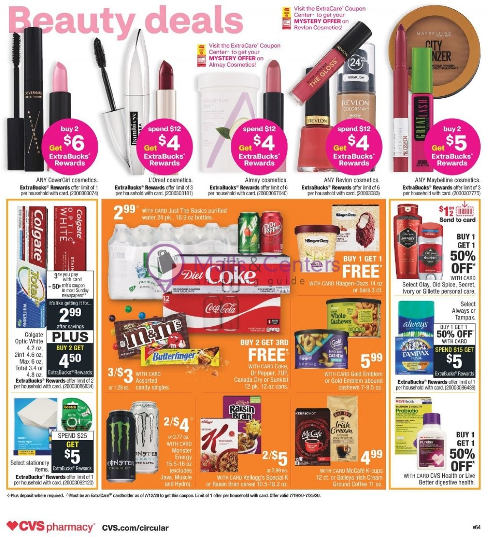 CVS Pharmacy Weekly Ad - sales & flyers specials - MallsCenters