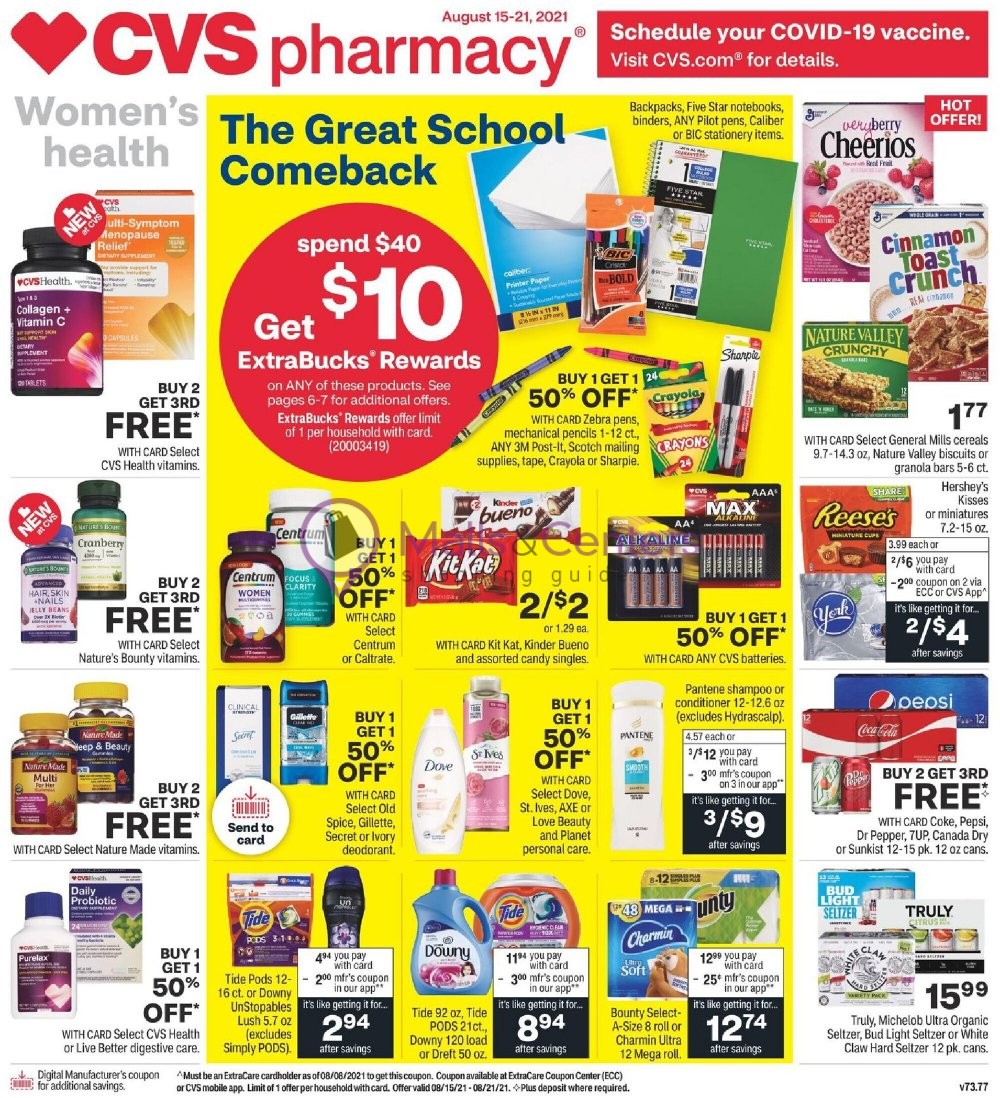 CVS Pharmacy Weekly Ad - sales & flyers specials - MallsCenters