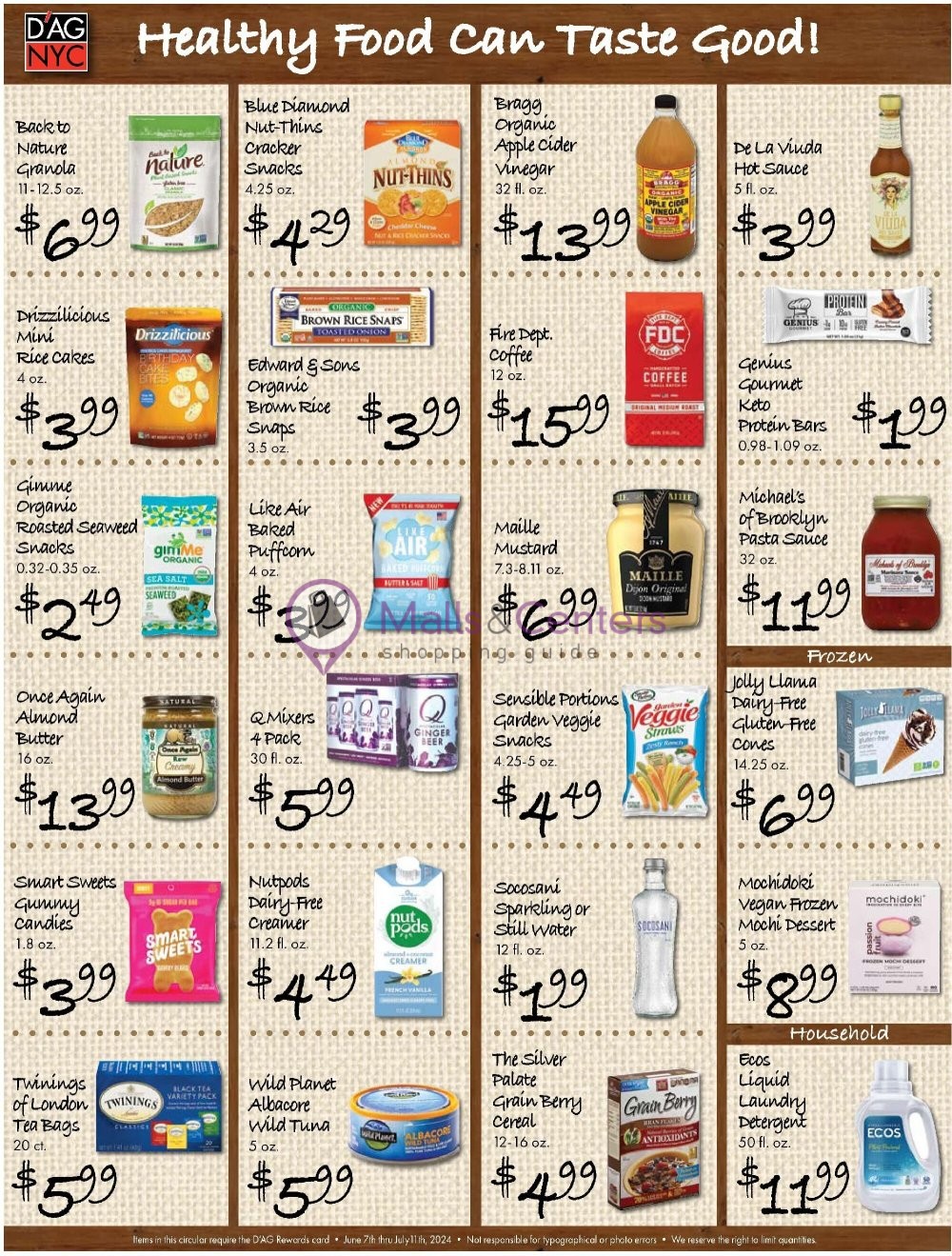 Weekly ad for D'Agostino - D'AG's valid: 06/21/2024 - 06/27/2024, page 4