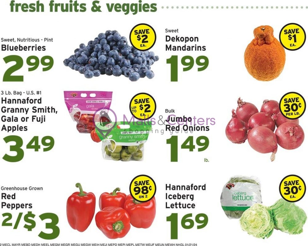 Danforth's Down Home Supermarket Weekly ad valid from 01/21/2024 to 01/27/2024 MallsCenters
