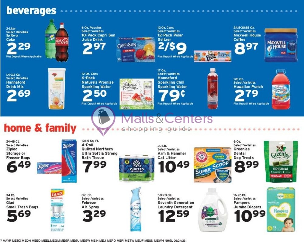 Weekly ad for Danforth's Down Home Supermarket valid: 09/24/2023 - 09/30/2023, page 7 Weekly ad for Danforth's Down Home Supermarket valid: 09/24/2023 - 09/30/2023, page 7