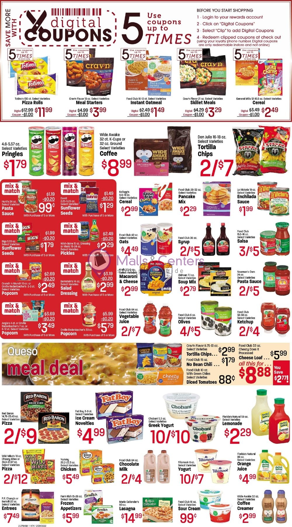 Dan's Fresh Market Weekly ad valid from 12/28/2022 to 01/03/2023 MallsCenters