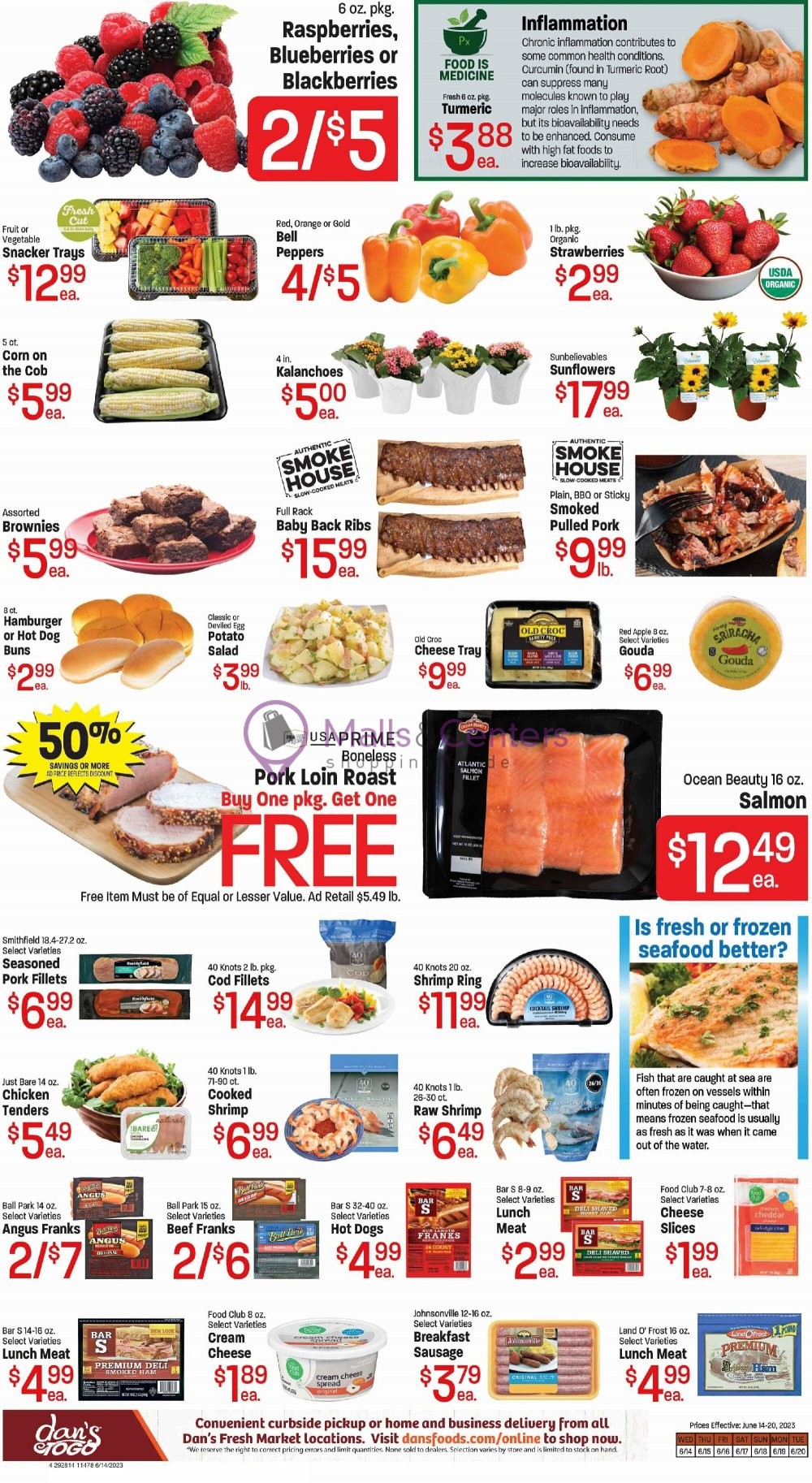 Weekly ad for Dan's Fresh Market valid: 06/14/2023 - 06/20/2023, page 7 Weekly ad for Dan's Fresh Market valid: 06/14/2023 - 06/20/2023, page 7