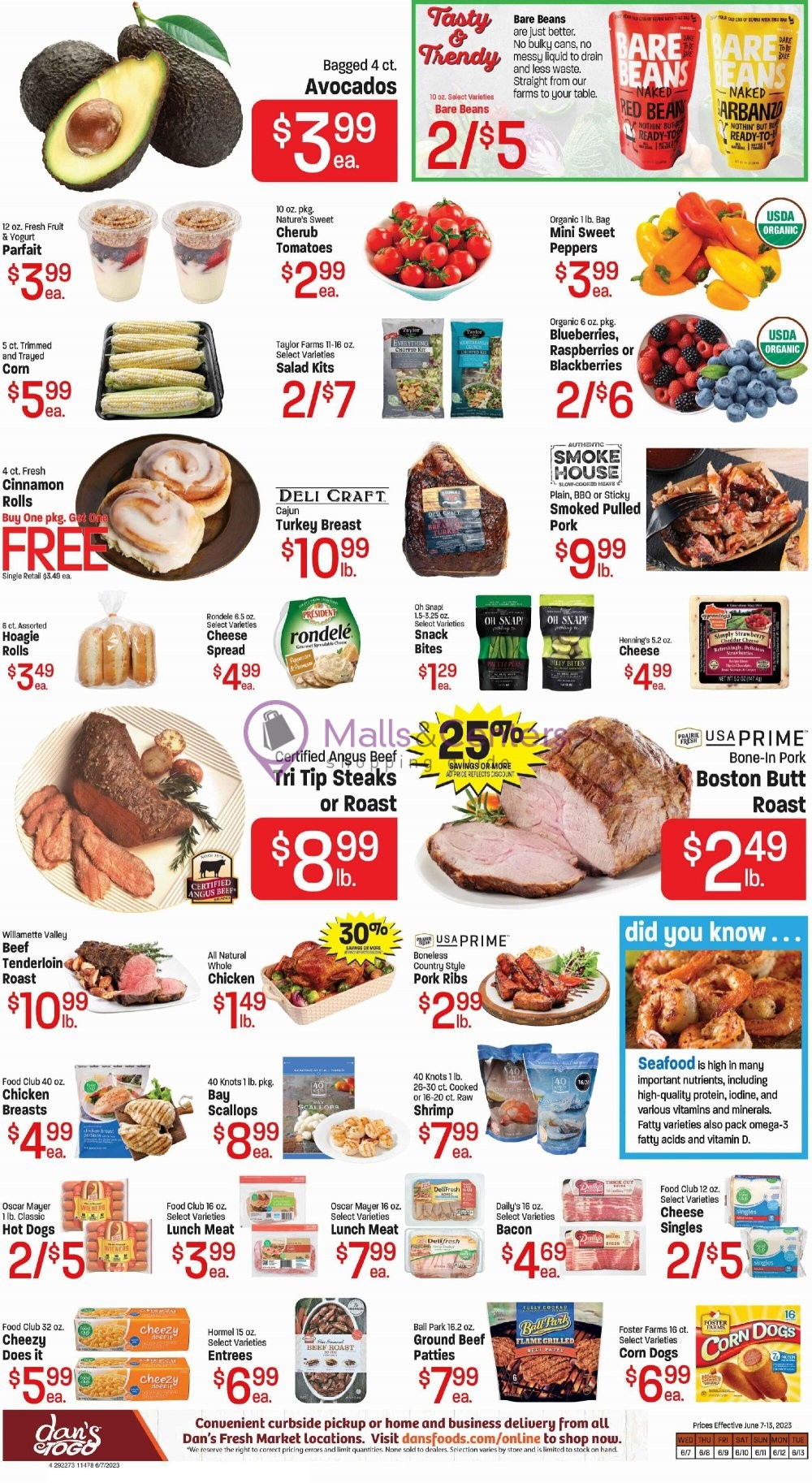 Weekly ad for Dan's Fresh Market valid: 06/07/2023 - 06/13/2023, page 4