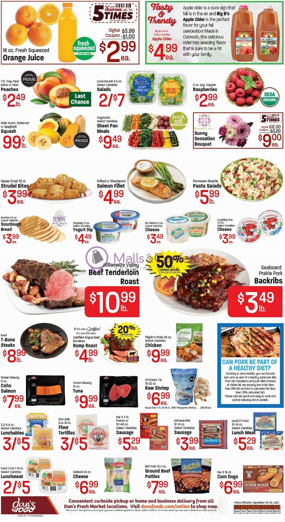 Weekly ad for Dan's Fresh Market valid: 09/20/2023 - 09/26/2023, page 5