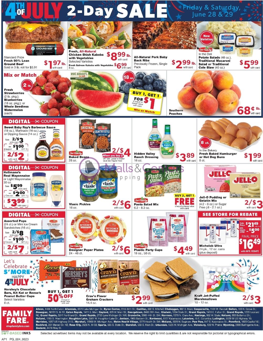 Weekly ad for Dan's fresh supermarket valid: 06/23/2024 - 06/29/2024, page 2